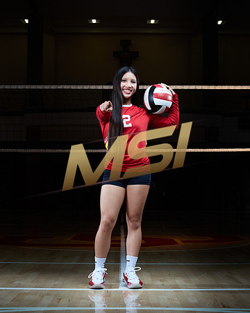 Cathedral Catholic High School Girls Volleyball Team Media Day