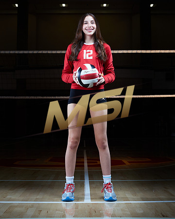 Cathedral Catholic High School Girls Volleyball Team Media Day