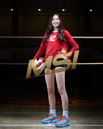 Cathedral Catholic High School Girls Volleyball Team Media Day