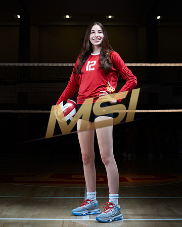Cathedral Catholic High School Girls Volleyball Team Media Day