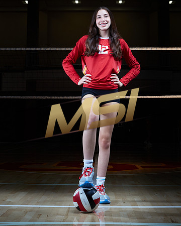 Cathedral Catholic High School Girls Volleyball Team Media Day