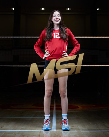 Cathedral Catholic High School Girls Volleyball Team Media Day