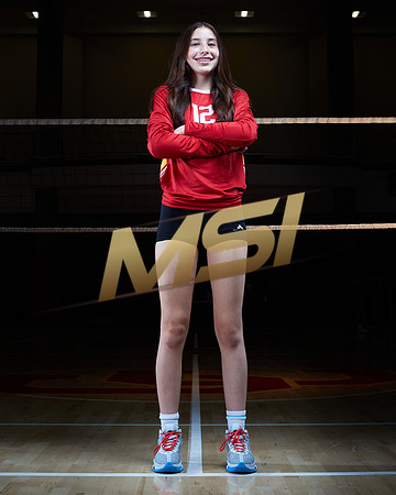 Cathedral Catholic High School Girls Volleyball Team Media Day
