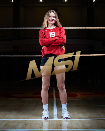 Cathedral Catholic High School Girls Volleyball Team Media Day