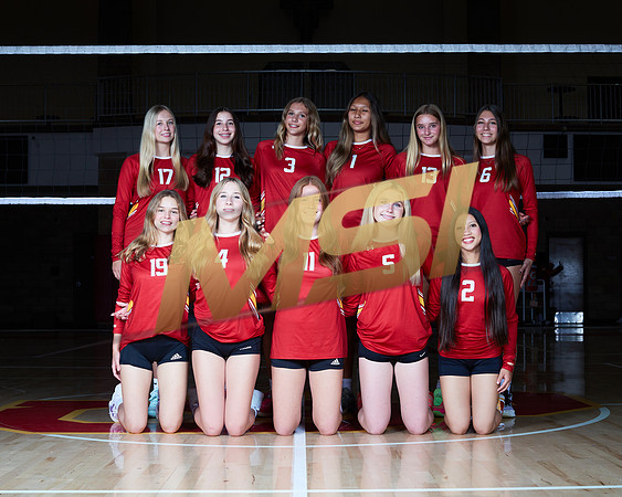 Cathedral Catholic High School Girls Volleyball Team Media Day