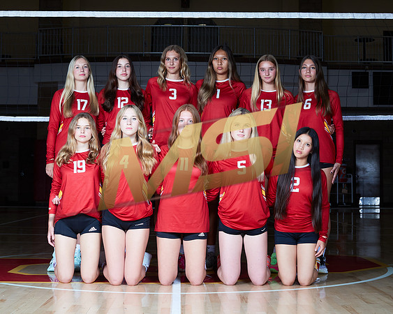 Cathedral Catholic High School Girls Volleyball Team Media Day