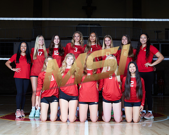 Cathedral Catholic High School Girls Volleyball Team Media Day