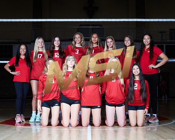 Cathedral Catholic High School Girls Volleyball Team Media Day