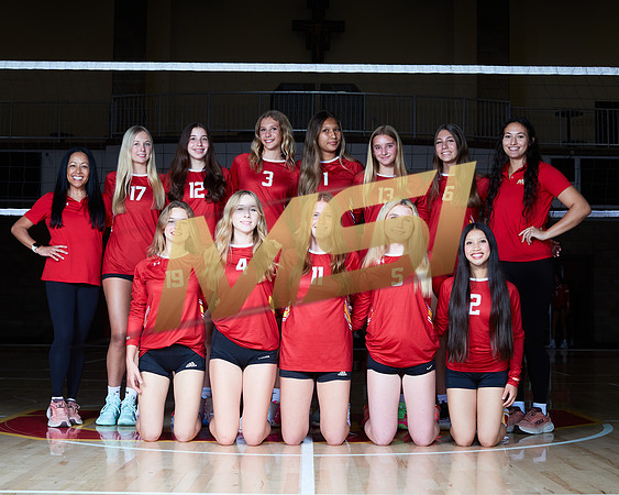 Cathedral Catholic High School Girls Volleyball Team Media Day