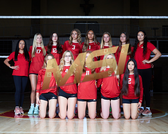 Cathedral Catholic High School Girls Volleyball Team Media Day