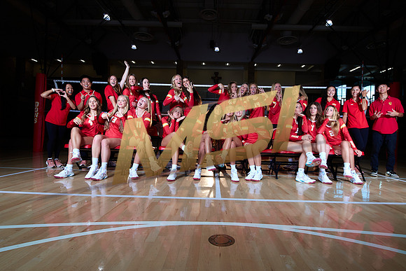 Cathedral Catholic High School Girls Volleyball Team Media Day
