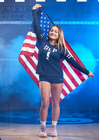 Academy of Our Lady of Peace Girls Varsity Volleyball Team Media Day