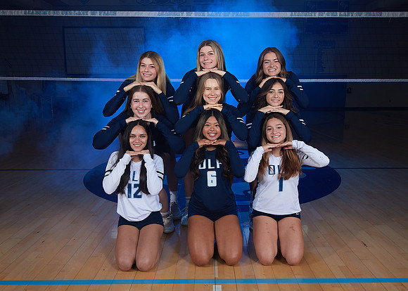 Academy of Our Lady of Peace Girls Varsity Volleyball Team Media Day