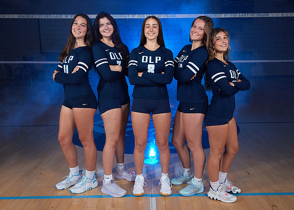 Academy of Our Lady of Peace Girls Varsity Volleyball Team Media Day