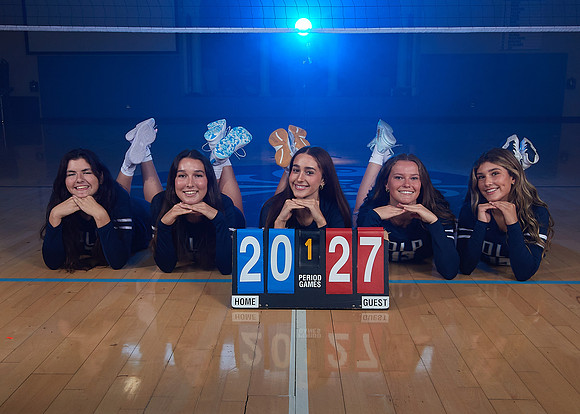Academy of Our Lady of Peace Girls Varsity Volleyball Team Media Day