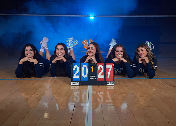 Academy of Our Lady of Peace Girls Varsity Volleyball Team Media Day