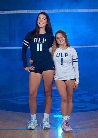 Academy of Our Lady of Peace Girls Varsity Volleyball Team Media Day