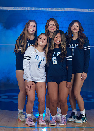 Academy of Our Lady of Peace Girls Varsity Volleyball Team Media Day