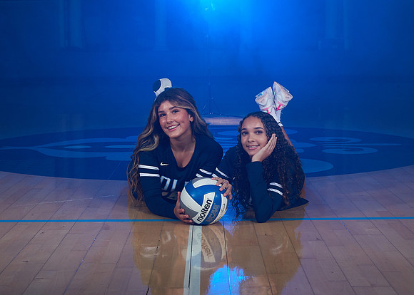 Academy of Our Lady of Peace Girls Varsity Volleyball Team Media Day