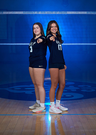 Academy of Our Lady of Peace Girls Varsity Volleyball Team Media Day