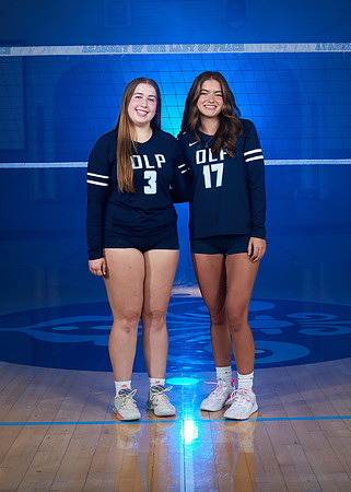 Academy of Our Lady of Peace Girls Varsity Volleyball Team Media Day