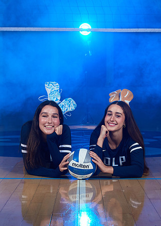Academy of Our Lady of Peace Girls Varsity Volleyball Team Media Day