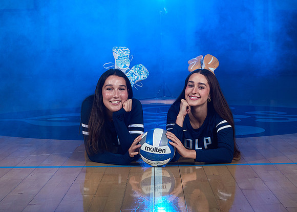 Academy of Our Lady of Peace Girls Varsity Volleyball Team Media Day