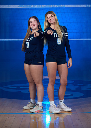 Academy of Our Lady of Peace Girls Varsity Volleyball Team Media Day