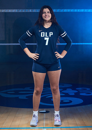 Academy of Our Lady of Peace Girls Varsity Volleyball Team Media Day