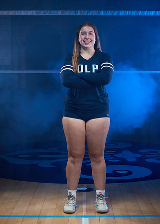 Academy of Our Lady of Peace Girls Varsity Volleyball Team Media Day