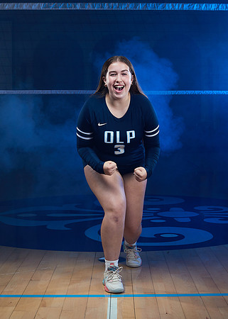 Academy of Our Lady of Peace Girls Varsity Volleyball Team Media Day