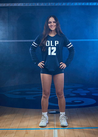 Academy of Our Lady of Peace Girls Varsity Volleyball Team Media Day