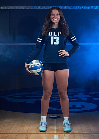 Academy of Our Lady of Peace Girls Varsity Volleyball Team Media Day