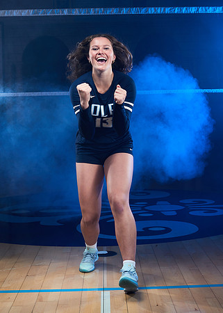 Academy of Our Lady of Peace Girls Varsity Volleyball Team Media Day