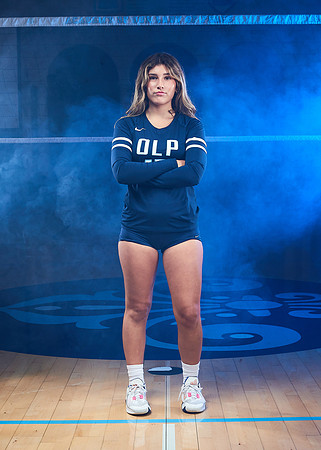 Academy of Our Lady of Peace Girls Varsity Volleyball Team Media Day