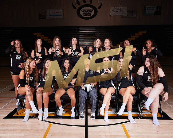 Westview High School Girls Volleyball Media Day
