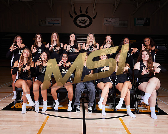 Westview High School Girls Volleyball Media Day