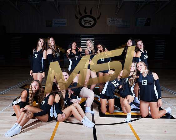 Westview High School Girls Volleyball Media Day