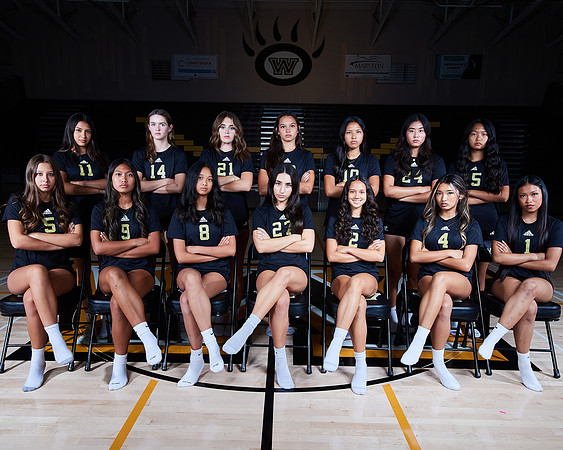 Westview High School Girls Volleyball Media Day
