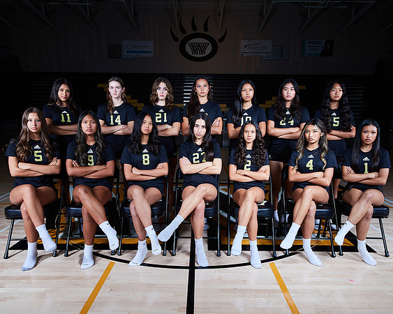 Westview High School Girls Volleyball Media Day