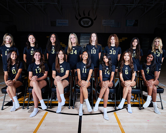 Westview High School Girls Volleyball Media Day