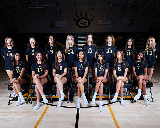 Westview High School Girls Volleyball Media Day