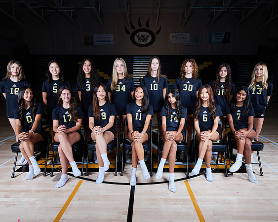 Westview High School Girls Volleyball Media Day