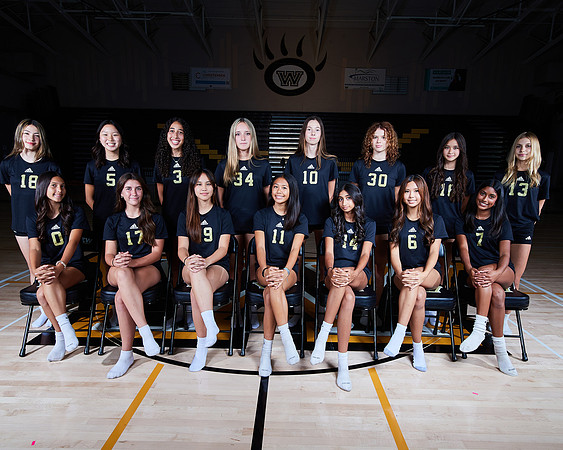 Westview High School Girls Volleyball Media Day