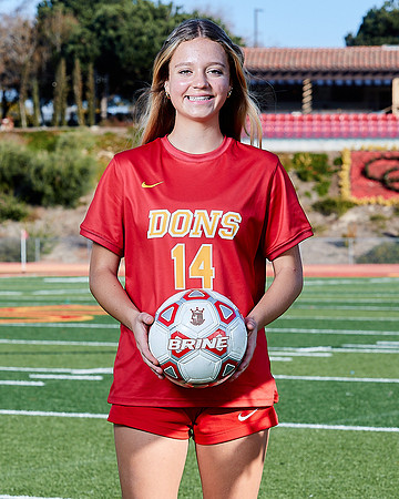 Cathedral Catholic Girls Varisty Soccer Team Media Day