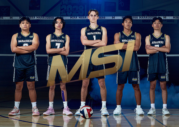 Mira Mesa High School Boys Varsity Volleyball Senior Media Day