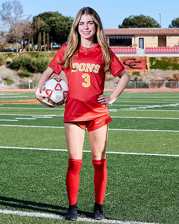 Cathedral Catholic Girls Varisty Soccer Team Media Day