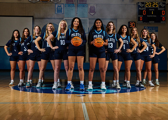 Academy of Our Lady of Peace Varsity Basketball Team Media Day