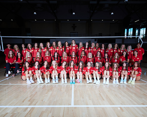 Cathedral Catholic High School Girls Volleyball Team Media Day