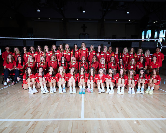 Cathedral Catholic High School Girls Volleyball Team Media Day